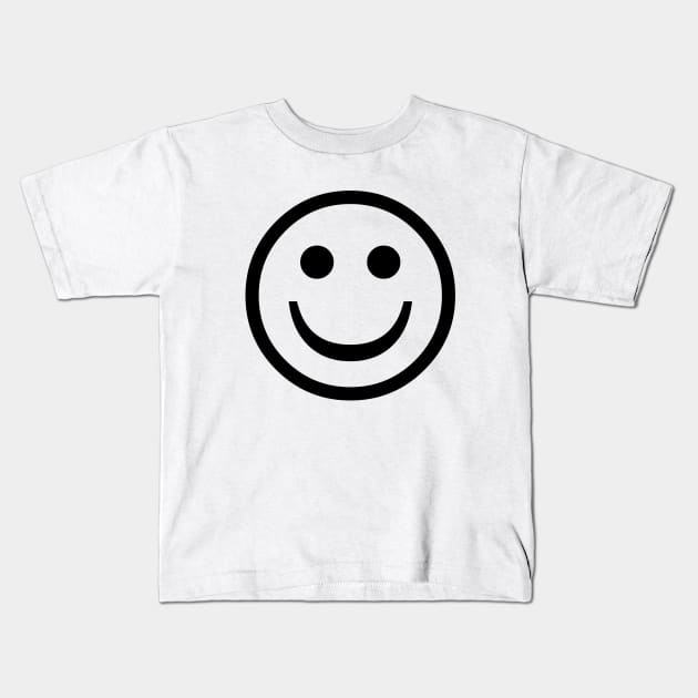 smiley face Kids T-Shirt by sarahnash